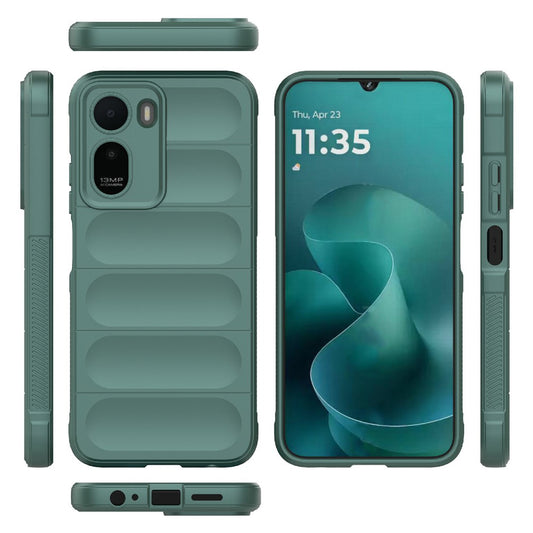 Hoesje voor Xiaomi Redmi A7 Pro 4G, Techsuit, Magic Shield, Groen