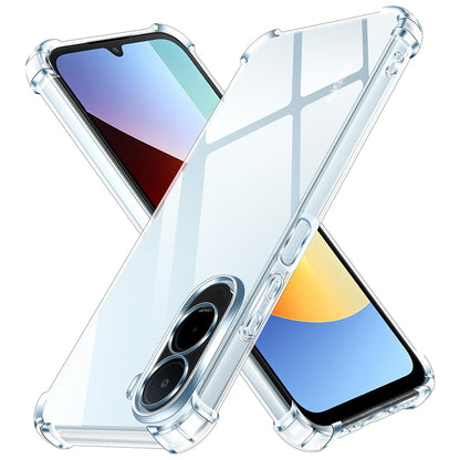 Hoes voor Xiaomi Redmi A7 Pro 4G, Techsuit, Schokbestendig Clear, Transparant