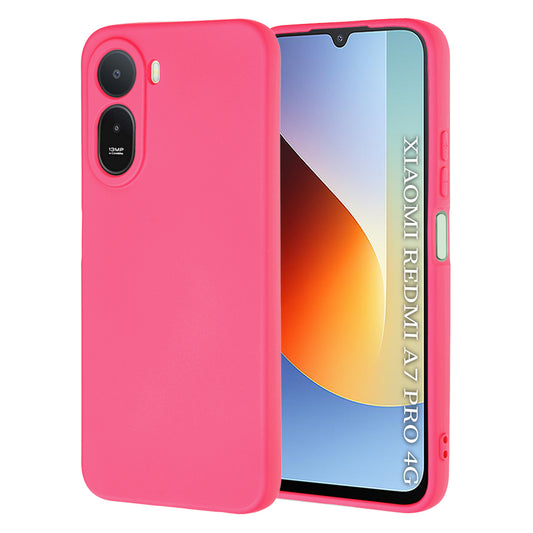 Hoesje voor Xiaomi Redmi A7 Pro 4G, Techsuit, SoftFlex, Donkerroze