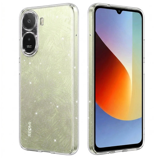 Hoesje voor Xiaomi Redmi A7 Pro 4G, Techsuit, SparkleSkin, Transparant
