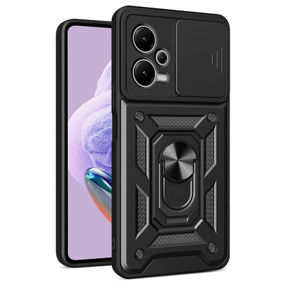 Hoes voor Xiaomi Redmi Note 12 Pro+, Techsuit, CamShield, Zwart