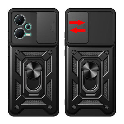 Hoes voor Xiaomi Redmi Note 12 Pro+, Techsuit, CamShield, Zwart