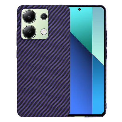 Hoes voor Xiaomi Redmi Note 13 4G, Techsuit, Carbonite FiberShell, Paars