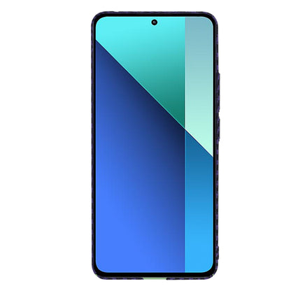 Hoes voor Xiaomi Redmi Note 13 4G, Techsuit, Carbonite FiberShell, Paars
