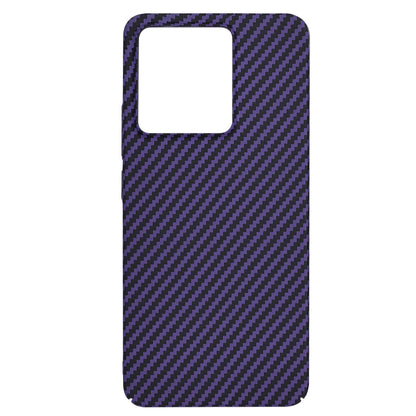 Hoes voor Xiaomi Redmi Note 13 4G, Techsuit, Carbonite FiberShell, Paars