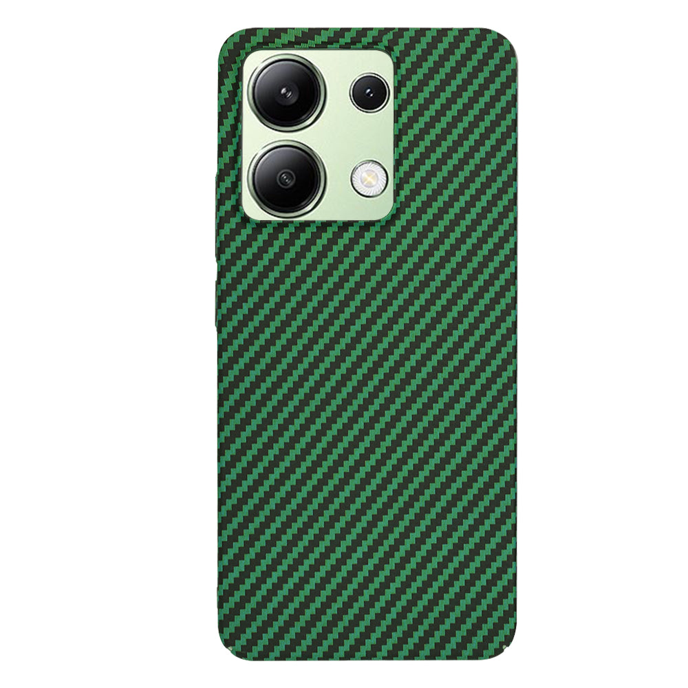 Hoes voor Xiaomi Redmi Note 13 4G, Techsuit, Carbonite FiberShell, Groen