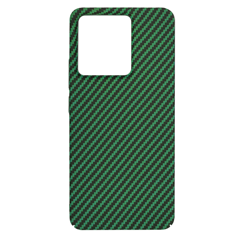 Hoes voor Xiaomi Redmi Note 13 4G, Techsuit, Carbonite FiberShell, Groen
