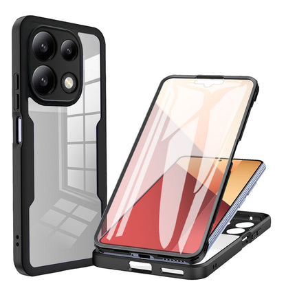 Hoes voor Xiaomi Redmi Note 13 4G, Techsuit, ColorVerse 360, Zwart