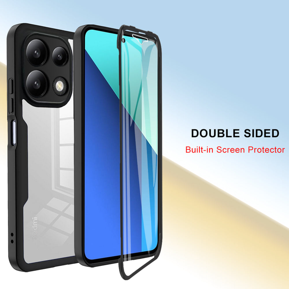 Hoes voor Xiaomi Redmi Note 13 4G, Techsuit, ColorVerse 360, Roze