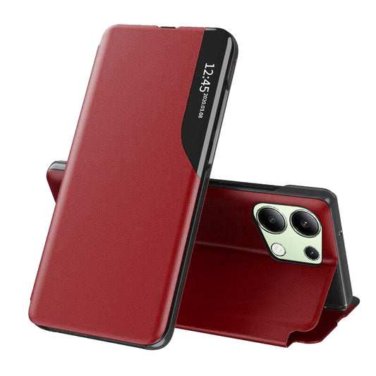 Hoes voor Xiaomi Redmi Note 13 4G, Techsuit, eFold, Rood