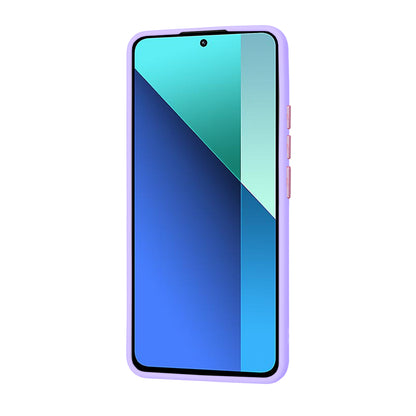 Hoes voor Xiaomi Redmi Note 13 4G, Techsuit, HaloFrost, Lichtpaars