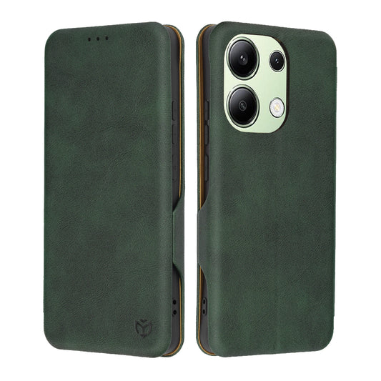 Hoes voor Xiaomi Redmi Note 13 4G, Techsuit, Safe Wallet Plus, Groen