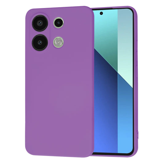 Hoes voor Xiaomi Redmi Note 13 4G, Techsuit, SoftFlex, Paars