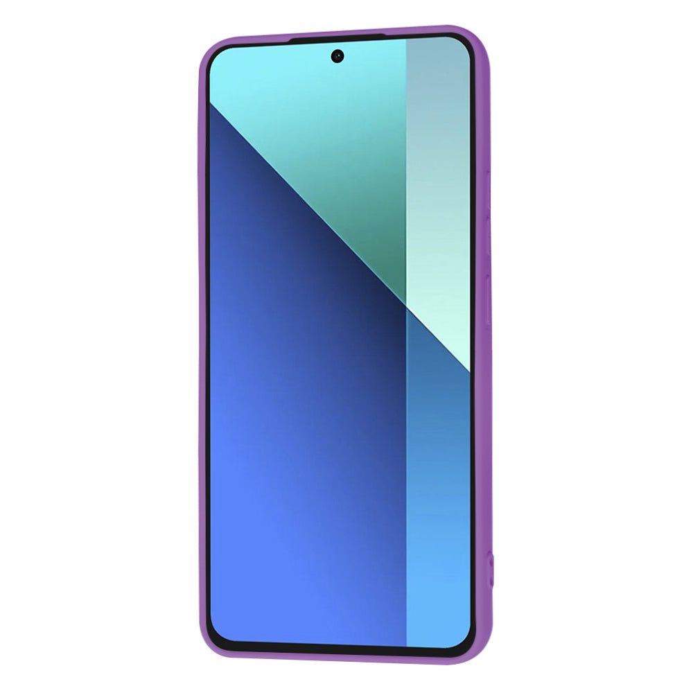 Hoes voor Xiaomi Redmi Note 13 4G, Techsuit, SoftFlex, Paars