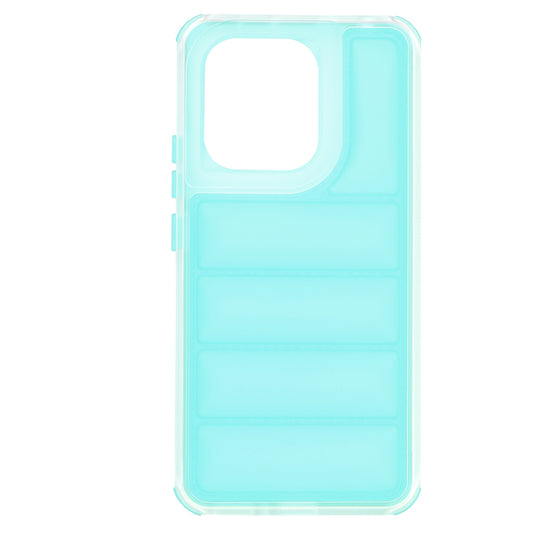 Hoes voor Xiaomi Redmi Note 13 4G, Techsuit, Wave Shield, Turkoois