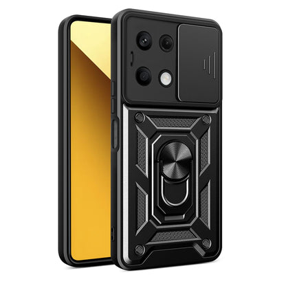 Hoes voor Xiaomi Redmi Note 13 5G, Techsuit, CamShield, Zwart