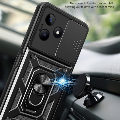 Hoes voor Xiaomi Redmi Note 13 5G, Techsuit, CamShield, Zwart