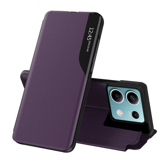 Hoes voor Xiaomi Redmi Note 13 5G, Techsuit, eFold, Paars