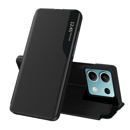 Hoes voor Xiaomi Redmi Note 13 5G, Techsuit, eFold, Zwart