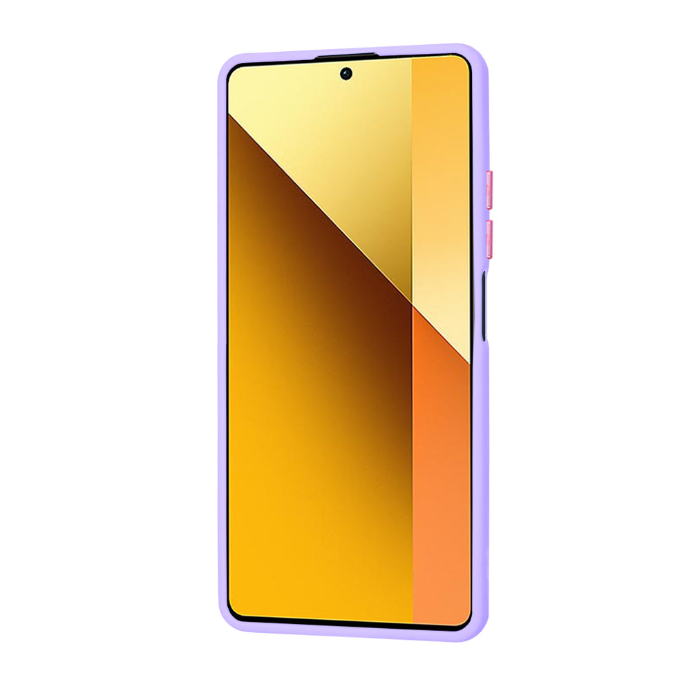 Hoes voor Xiaomi Redmi Note 13 5G, Techsuit, HaloFrost, Lichtpaars
