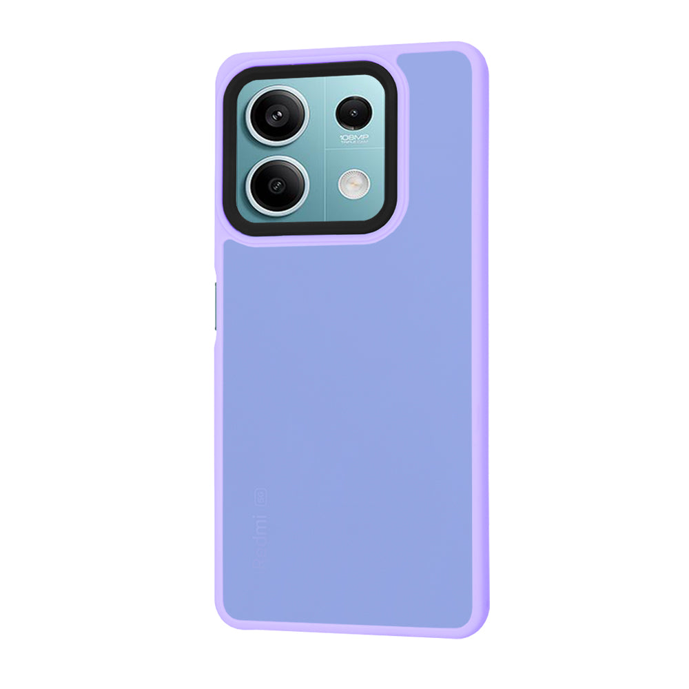 Hoes voor Xiaomi Redmi Note 13 5G, Techsuit, HaloFrost, Lichtpaars