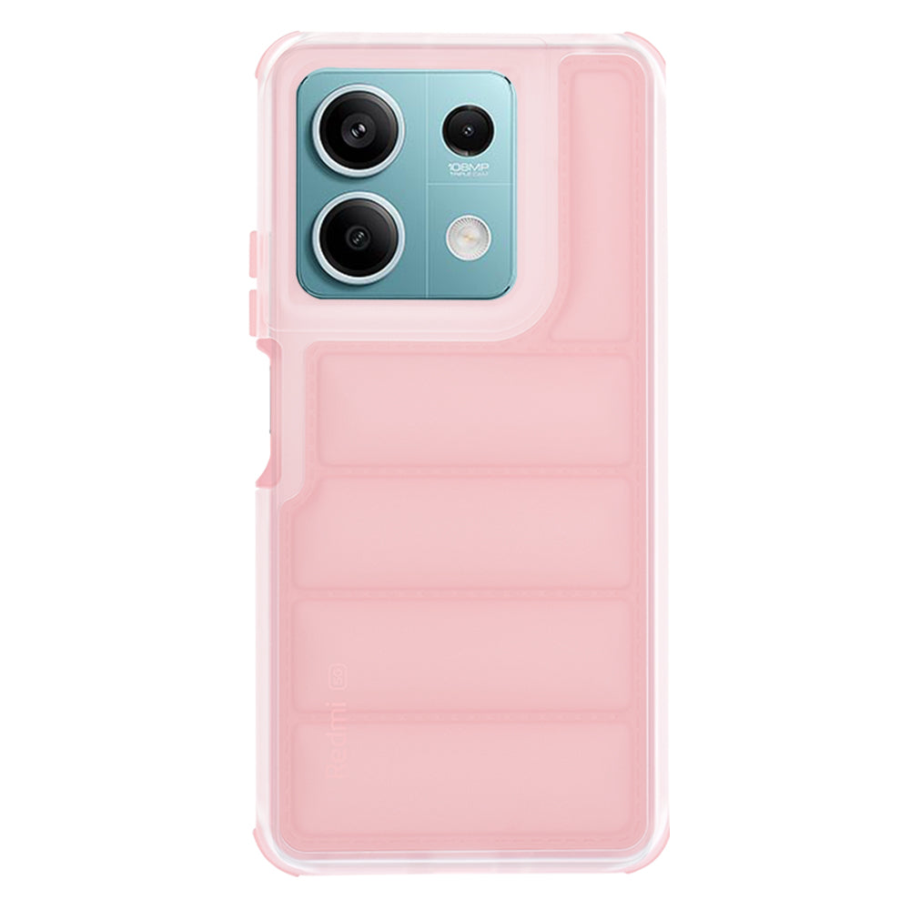 Hoesje voor Xiaomi Redmi Note 13 5G, Techsuit, Wave Shield, Roze