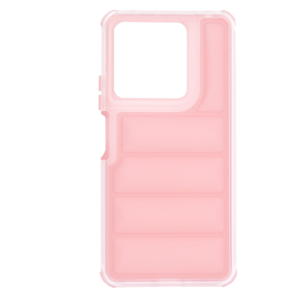Hoesje voor Xiaomi Redmi Note 13 5G, Techsuit, Wave Shield, Roze