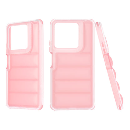 Hoesje voor Xiaomi Redmi Note 13 5G, Techsuit, Wave Shield, Roze