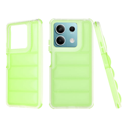 Hoes voor Xiaomi Redmi Note 13 5G, Techsuit, Wave Shield, Groen