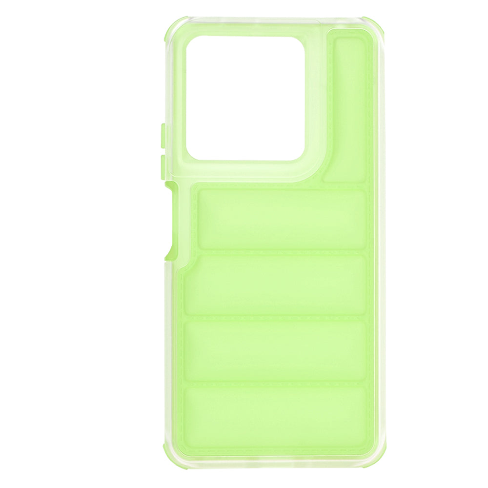 Hoes voor Xiaomi Redmi Note 13 5G, Techsuit, Wave Shield, Groen