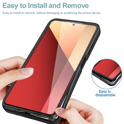 Hoes voor Xiaomi Redmi Note 13 Pro 4G / Poco M6 Pro 4G, Techsuit, ColorVerse 360, Roze