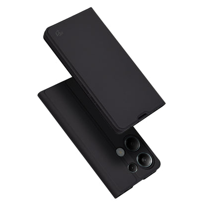 Hoes voor Xiaomi Redmi Note 13 Pro 4G / Poco M6 Pro 4G, Techsuit, Magskin Book, Zwart