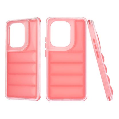 Hoesje voor Xiaomi Redmi Note 13 Pro 4G / Poco M6 Pro 4G, Techsuit, Wave Shield, Rood