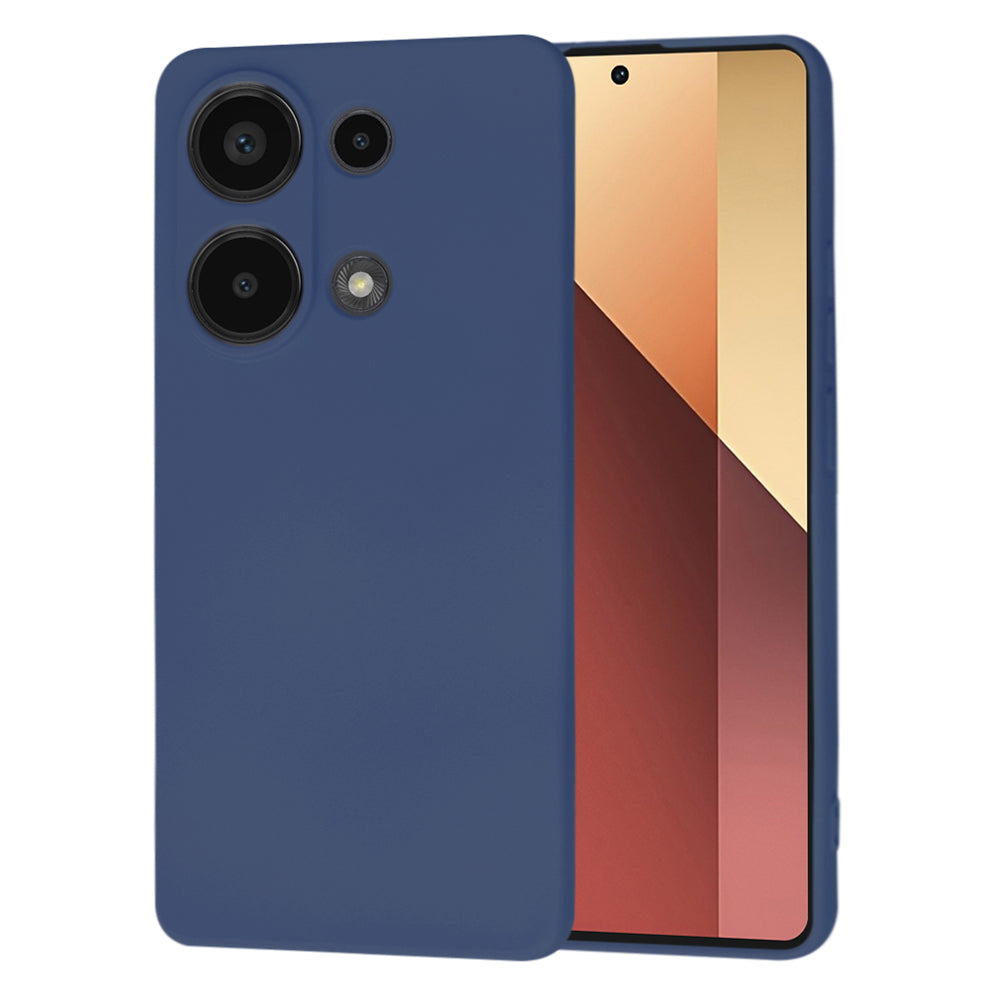 Hoes voor Xiaomi Redmi Note 13 Pro 4G / Poco M6 Pro 4G, Techsuit, SoftFlex, Marineblauw