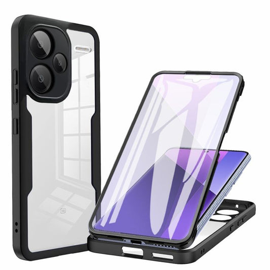Hoes voor Xiaomi Redmi Note 13 Pro+, Techsuit, ColorVerse 360, Zwart