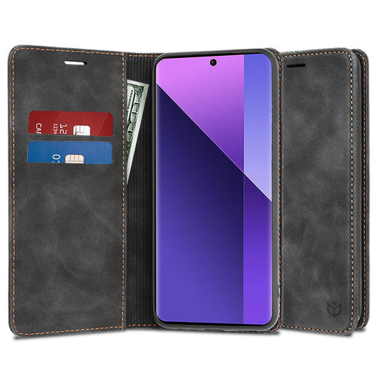 Hoes voor Xiaomi Redmi Note 13 Pro+, Techsuit, Confy, Zwart