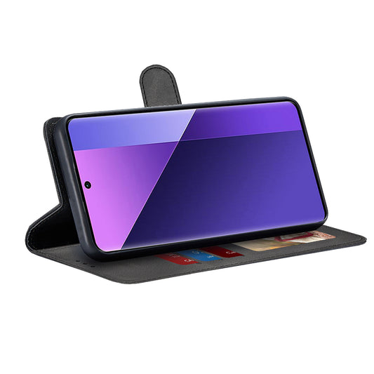 Hoes voor Xiaomi Redmi Note 13 Pro+, Techsuit, Diary Book, Zwart