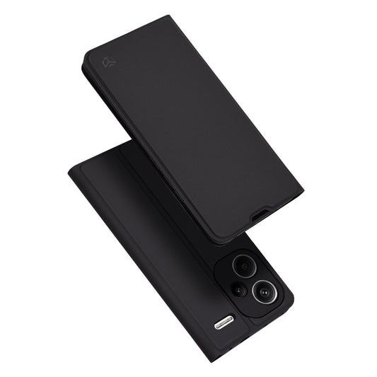 Hoes voor Xiaomi Redmi Note 13 Pro+, Techsuit, Magskin Book, Zwart