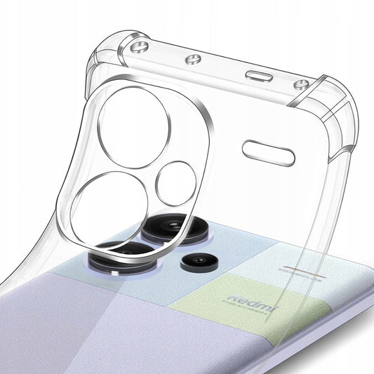Case for Xiaomi Redmi Note 13 Pro+, Techsuit, Shockproof Clear, Transparent