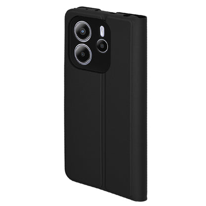 Hoes voor Xiaomi Redmi Note 14 4G (Regionaal), Techsuit, Magskin Book, Zwart
