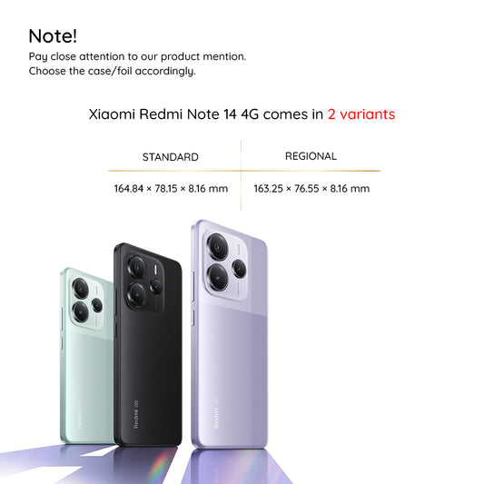 Hoesje voor Xiaomi Redmi Note 14 4G (Standaard), Techsuit, ColorVerse 360, Roze