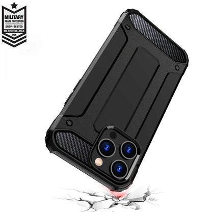 Hoesje voor Xiaomi Redmi Note 14 4G (Standaard), Techsuit, Hybrid Armor, Zwart