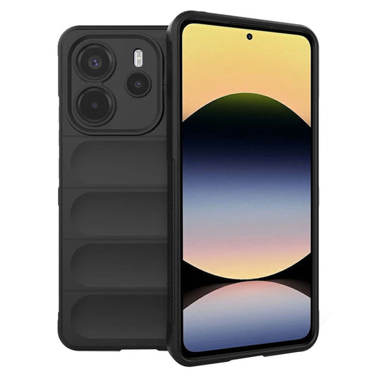 Hoesje voor Xiaomi Redmi Note 14 4G (Standaard), Techsuit, Magic Shield, Zwart