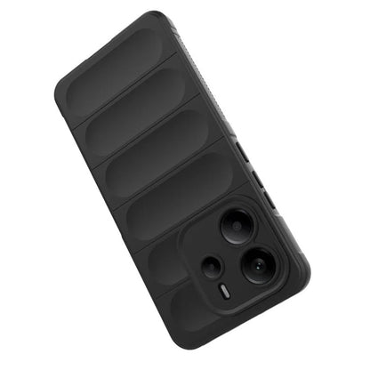 Hoesje voor Xiaomi Redmi Note 14 4G (Standaard), Techsuit, Magic Shield, Zwart