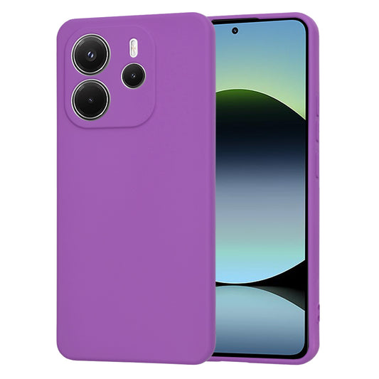 Hoesje voor Xiaomi Redmi Note 14 4G (Standaard), Techsuit, SoftFlex, Paars