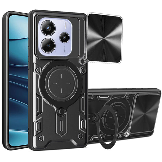 Hoes voor Xiaomi Redmi Note 14 5G, Techsuit, CamGuard Pro, Zwart