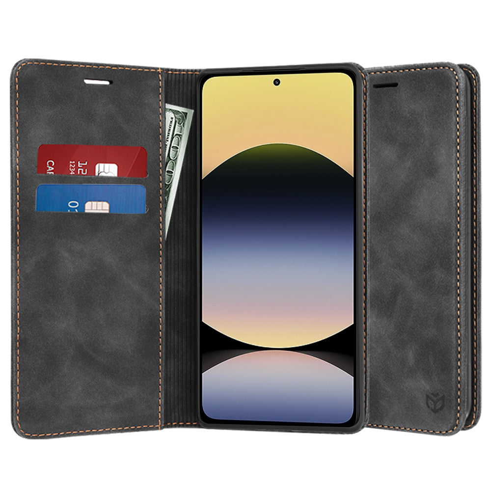 Hoes voor Xiaomi Redmi Note 14 5G, Techsuit, Confy, Zwart