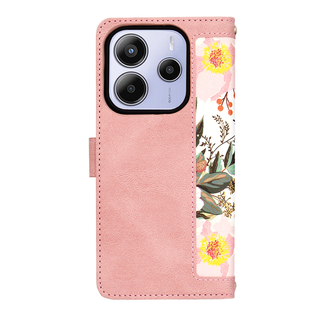 Hoesje voor Xiaomi Redmi Note 14 5G, Techsuit, FlipCraft, Roze