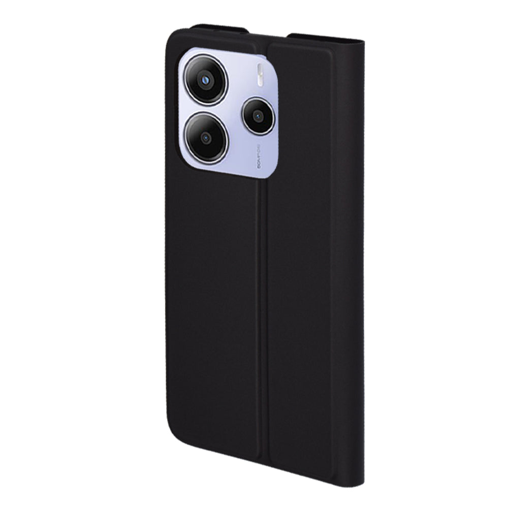 Hoes voor Xiaomi Redmi Note 14 5G, Techsuit, Magskin Book, Zwart