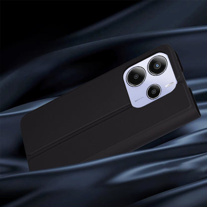 Hoes voor Xiaomi Redmi Note 14 5G, Techsuit, Magskin Book, Zwart